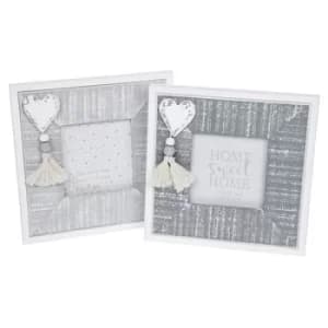 Image of Provence Cool Grey Square Frame 4x4