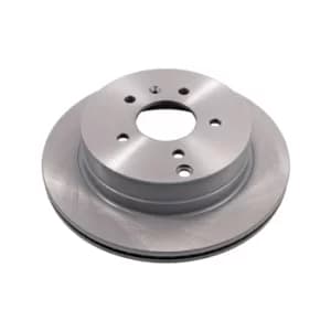 Image of Brake Discs ADG043127 by Blue Print Rear Axle 1 Pair