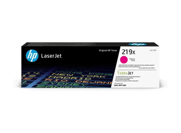 Image of HP 219X Magenta High Capacity Toner Cartridge - W2193X (Original)