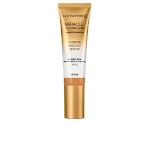 Image of MIRACLE TOUCH second skin found.SPF20 #9-tan 30ml