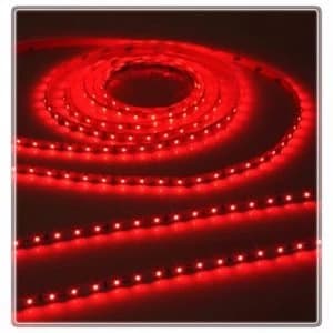Image of KnightsBridge Red 12V LED IP20 Flexible Indoor Internal Rope Lighting Strip - 5 Meter