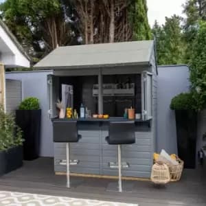 Image of Forest Garden 6x4 Shiplap Pressure Treated Garden Bar 1.99m x 1.88m