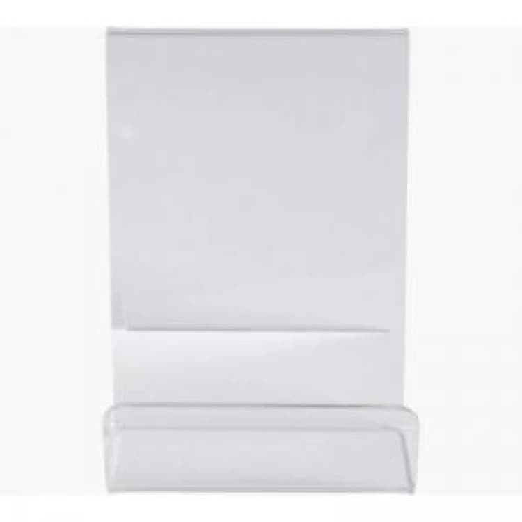 Image of Exacompta Acrylic Display Easel 30 x 83 x 53mm Clear - 88058D 20404EX EXR20404EX