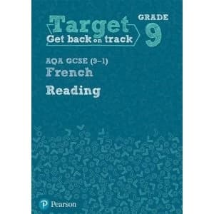Image of Target Grade 9 Reading AQA GCSE (9-1) French Workbook Paperback / softback 2018