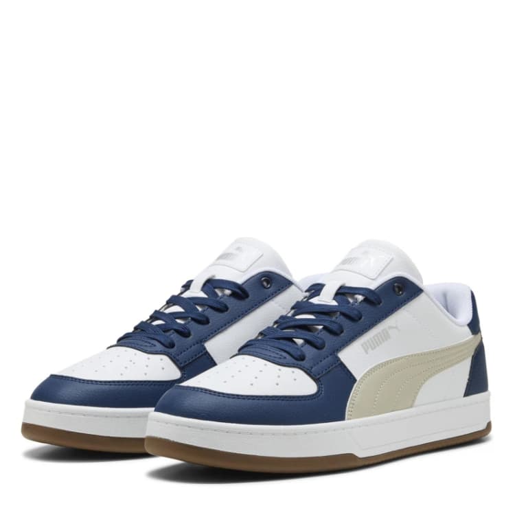 Image of Puma Caven Trainers Mens White/Blue/Gum male 11 (46)