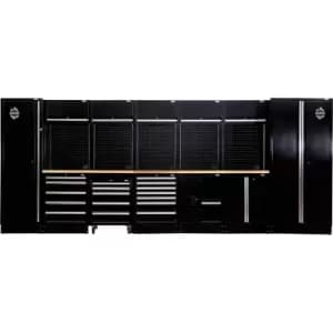 Image of Draper Bunker Hardwood Worktop Modular Storage System