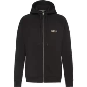 Image of Boss Saggy Full Zip Hoodie Mens - Black