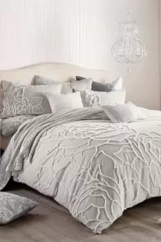 Image of 'Chenille Rose Cotton' Duvet Cover