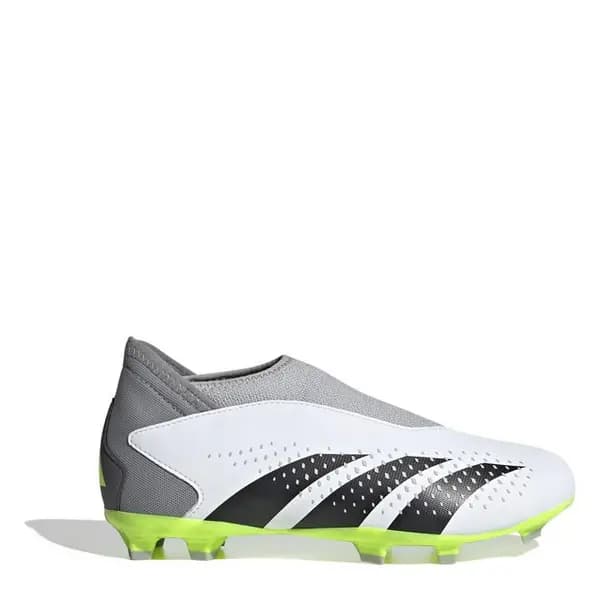 Image of adidas Predator .3 Firm Ground Football Boots Child Boys C10 (28) Blue 08011718100