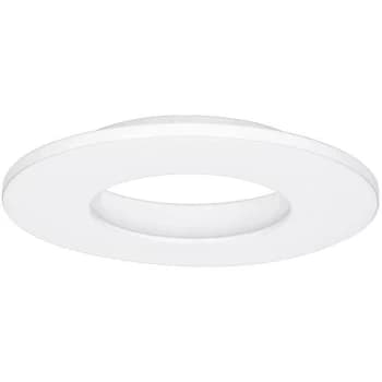 Image of Aurora Enlite E8 Fixed IP65 Aluminium Downlight Bezel - Matt White - EN-BZE8MW