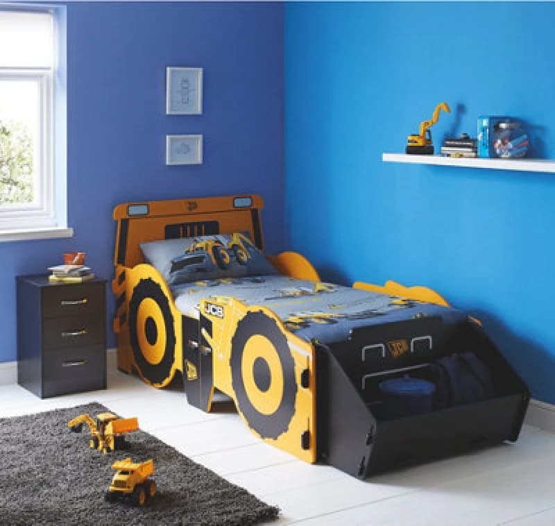 Image of Kidsaw JCB Digger Bed Frame - 3ft Single