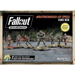 Image of Fallout Wasteland Warfare Brotherhood of Steel Core Box Board Game