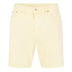 Image of Levis 501 Hemmed Shorts - Yellow