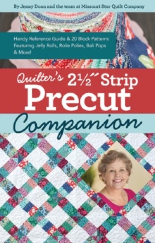 Image of Quilters 2-1/2? Strip Precut Companion : Handy Reference Guide & 20+ Block Patterns Featuring Jelly Rolls, Rolie Polies, Bali Pops & More Spiral bound