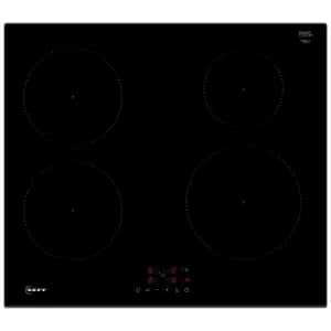 Image of Neff T36FBE1L0 N30 Built In 60cm 4 Zone Induction Hob in Black Glass