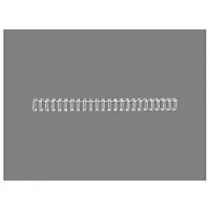 Image of GBC Binding Wire No. 9 A5 White Pack of 250