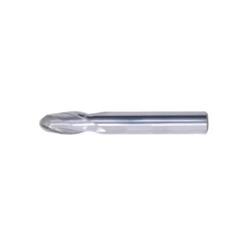 Image of 12.00MM Carbide Plain Shank 2 Flute Ball Nosed Slot Drills - Regular Ser - Kennedy