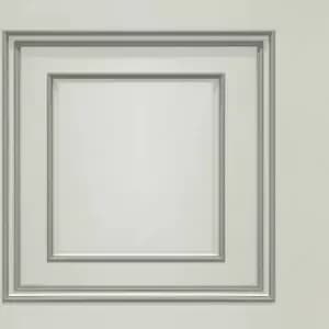 Image of Belgravia Decor Forbidden Fruit Panel Silver Wallpaper