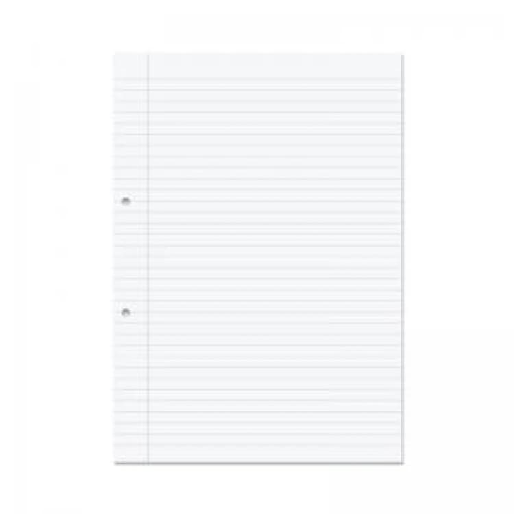 Image of Rhino Rhino File Paper A4 F8M Ruling 500 Loose Leafs Per Ream F8M (Pack 5) VLL060-44-4