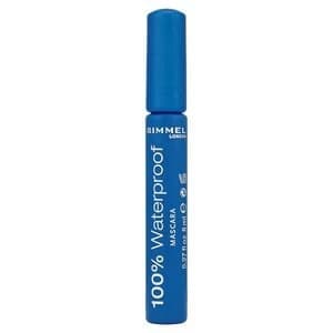 Image of Rimmel 100 percent Waterproof Mascara Black 1 Black