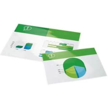 Image of Original Acco GBC Laminating Pouch A3 250micron Clear Pack of 100