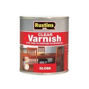 Image of Rustins Polyurethane Varnish Matt Clear 1 litre