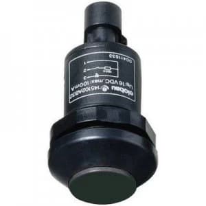 Image of Elobau 145000AB BK Pushbutton 48 V DCAC 0.5 A 1 x OffOn IP67 momentary