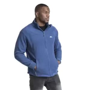 Image of Trespass Mens Bernal Full Zip Fleece Jacket (M) (Navy Tone)