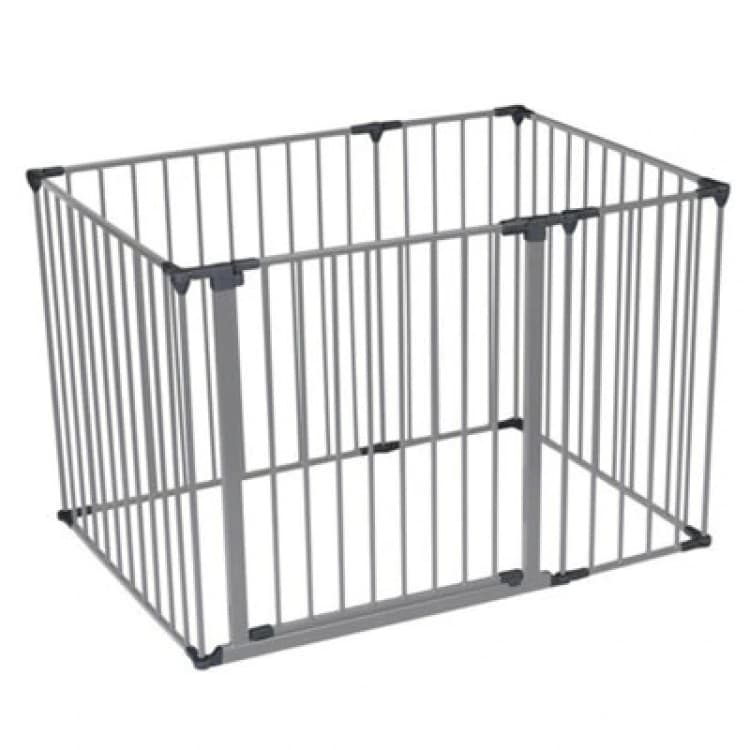 Image of Safetots Premium Multi Panel Play Den, 72Cm X 105Cm, Grey, 70Cm High