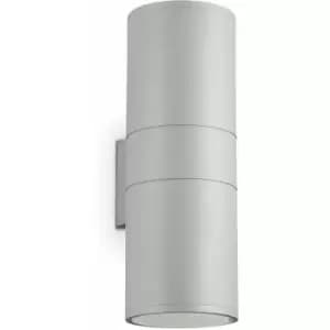 Image of Gray wall light GUN 2 bulbs