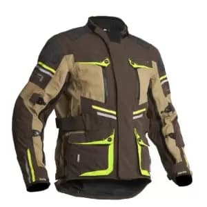 Image of Lindstrands Textile Jacket Sunne Brown Yellow 54
