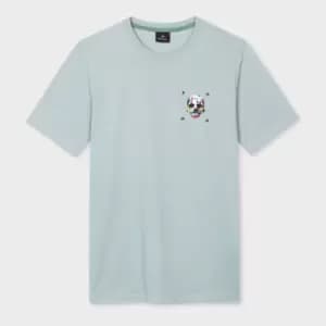 Image of Paul Smith Mens Reg Fit Tshirt Ps Skull