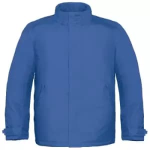 Image of B&C Mens Real+ Premium Windproof Thermo-Isolated Jacket (Waterproof PU Coating) (3XL) (Royal)