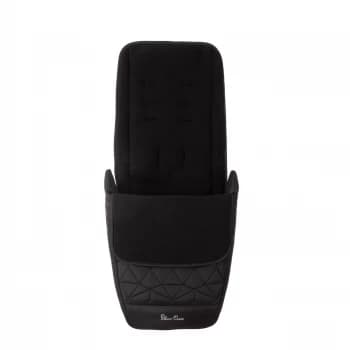 Image of Silver Cross Clic Footmuff - Black