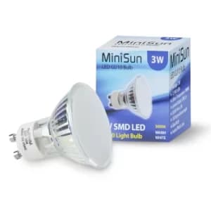 Image of Pack of 10 3W GU10 Warm White LED Bulbs
