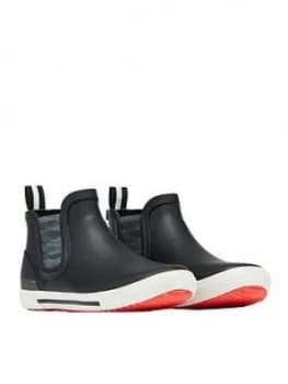 Image of Joules Boys Short Wellies - Black
