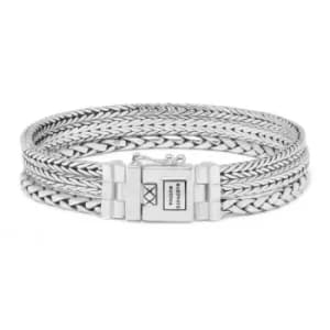 Image of Buddha To Buddha J104 F Silver Triple Mini Bracelet