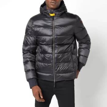 Image of Parajumpers Mens Pharrell Hooded Down Jacket - Pencil - S