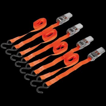 Image of Sealey Cam Buckle Tie Downs Strap 25mm 4m 500kg