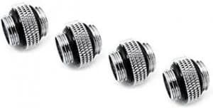 Image of XSPC G1/4" 5mm Male to Male Fitting (Chrome)