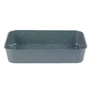 Image of Russell Hobbs Nightfall Carbon Steel Deep Roaster 40cm - Blue Marble