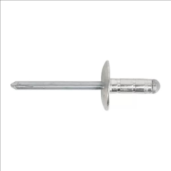 Image of Sealey RM4813L Aluminium Multi-Grip Rivet Large Flange 4.8 x 13mm Pack of 200