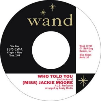 Image of (Miss) Jackie Moore - Who Told You / The Same Change Vinyl