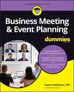 Image of business meeting and event planning for dummies