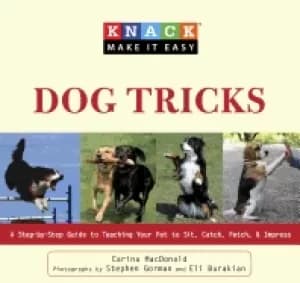 Image of knack dog tricks a step by step guide to teaching your pet to sit catch fet