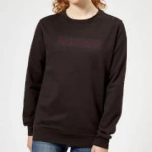 Image of Candlelight Baby It's Cold Outside Womens Sweatshirt - Black - 5XL