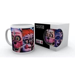 Image of Five Nights at Freddys Sister Location Faces Mug