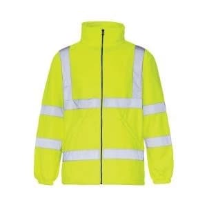 Image of SuperTouch Medium High Visibility Micro Fleece Jacket Polyester with