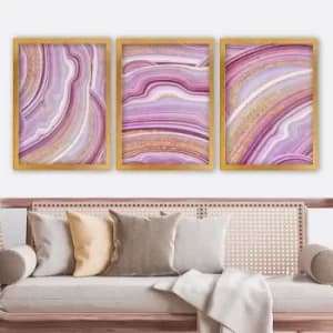 Image of 3AC172 Multicolor Decorative Framed Painting (3 Pieces)