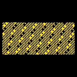 Image of Harry Potter Hufflepuff Pattern Gaming Mouse Mat - Large